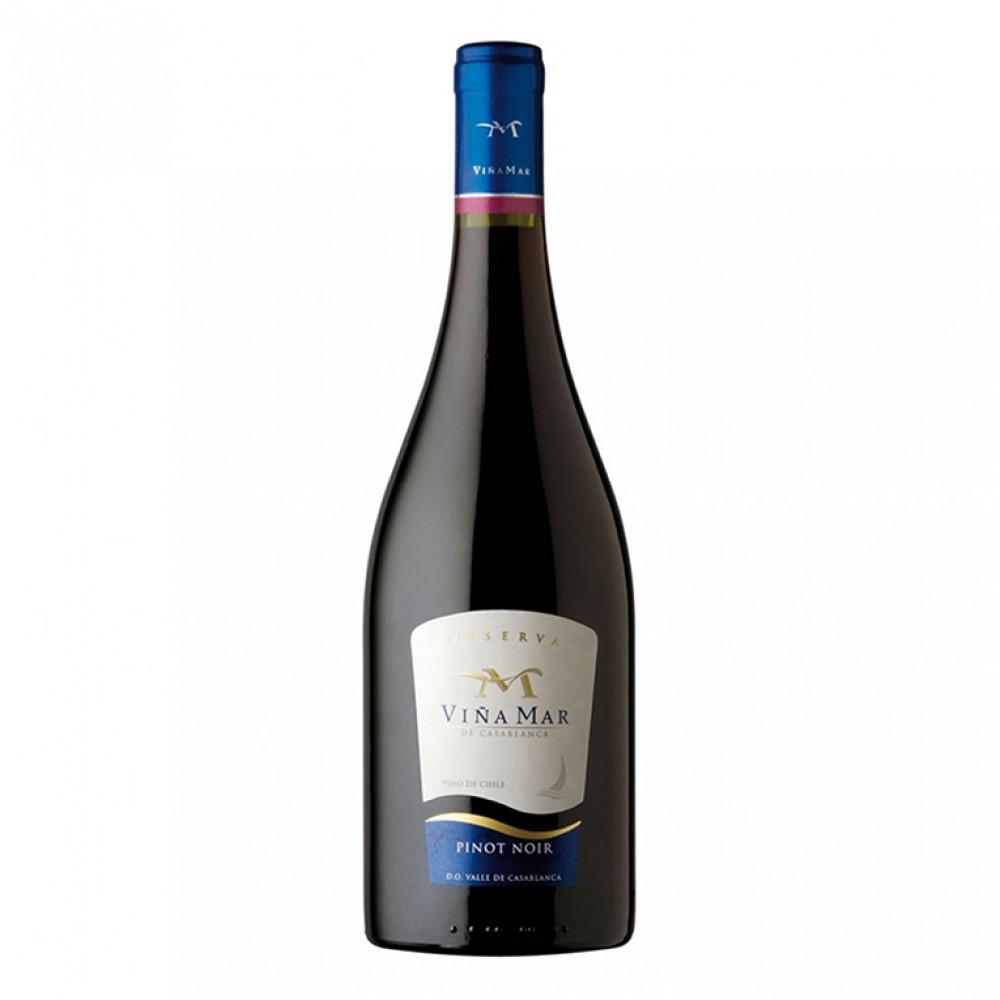 Вино Vina del Mar de Casablanca Reserva Pinot Noir  Винья Мар де Касабланка Резерва Пино Нуар  2017 750 мл