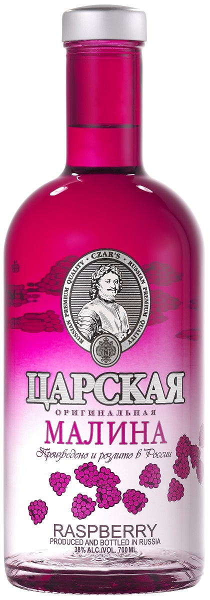 Настойка горькая Царская Малина 700 мл