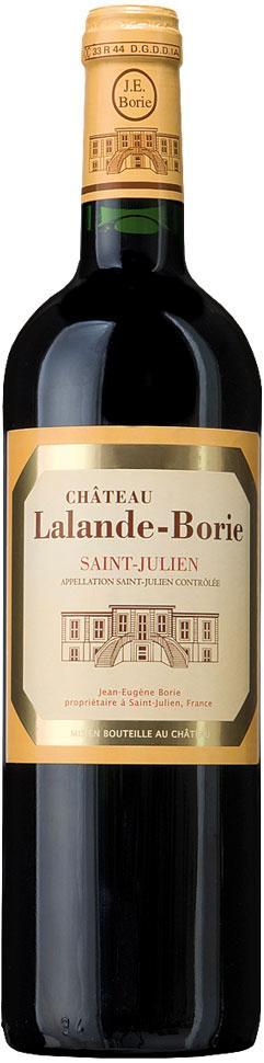 Вино Chateau Lalande Borie Saint-Julien  2015 750 мл