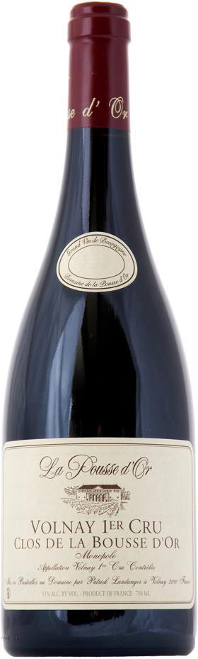 Вино Domaine de La Pousse d'Or  Volnay 1-er Cru "Clos de la Bousse d'Or"   2015 750 мл