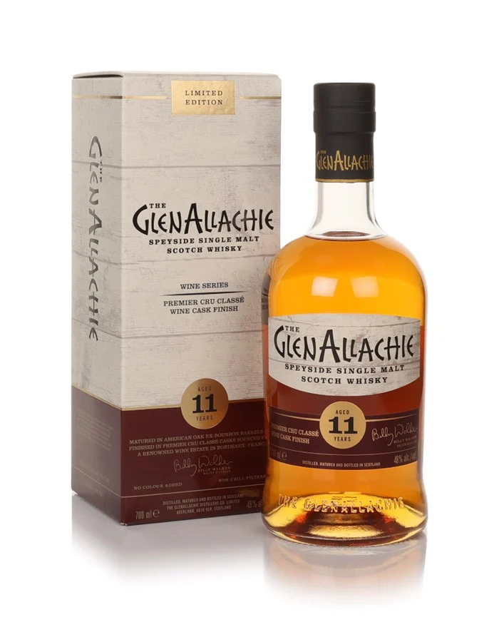 Виски The  GlenAllachie 11 Year Old Premier Cru Classé Wine Cask Finish   700 мл  48%