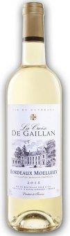 Вино La Croix de Gaillan Blanc Bordeaux АОC  Ла Круа де Гайан Блан    Бордо   полусладкое  2017  750 мл