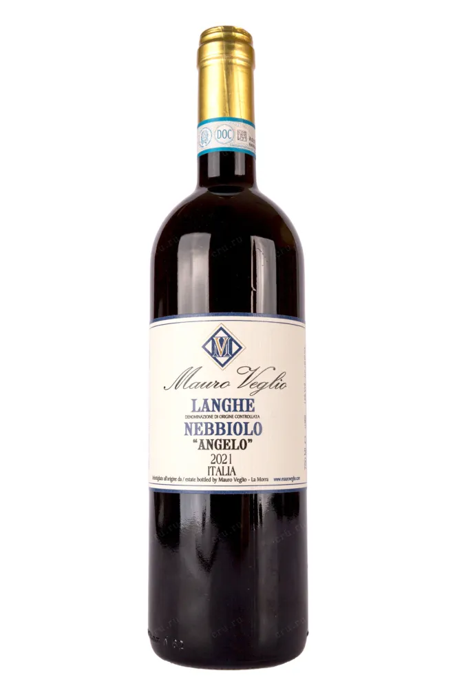 Вино Mauro Veglio Langhe Nebbiolo Angelo 750 мл 14%