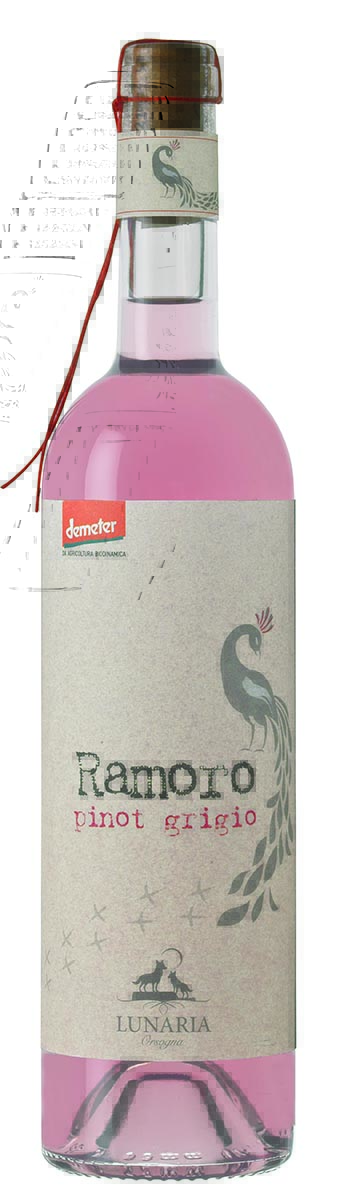 Вино Lunaria  Ramoro Pinot Grigio  Люнария  Раморо Пино Гриджио  розовое полусухое 750 мл