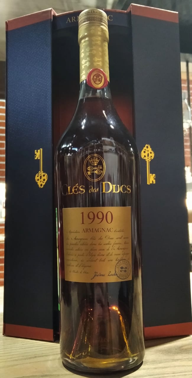 Арманьяк Armagnac Cles des Ducs  Millesime    1990   700 мл