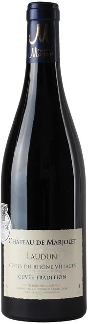 Вино Chateau de Marjolet Cotes du Rhone Villages Laudun Cuvee Tradition AOC  2019 750 мл