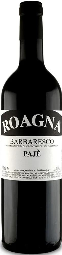 Вино Roagna Barbaresco Paje  2019  750 мл 