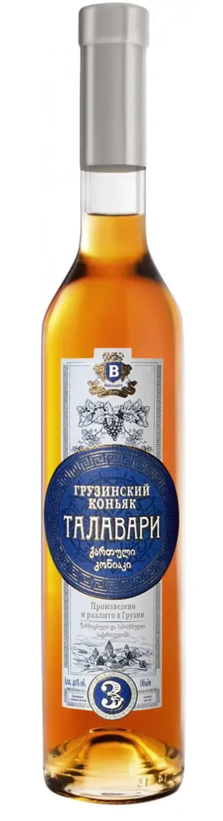 Коньяк Bolero & Co Talavari 3 year old  250 мл