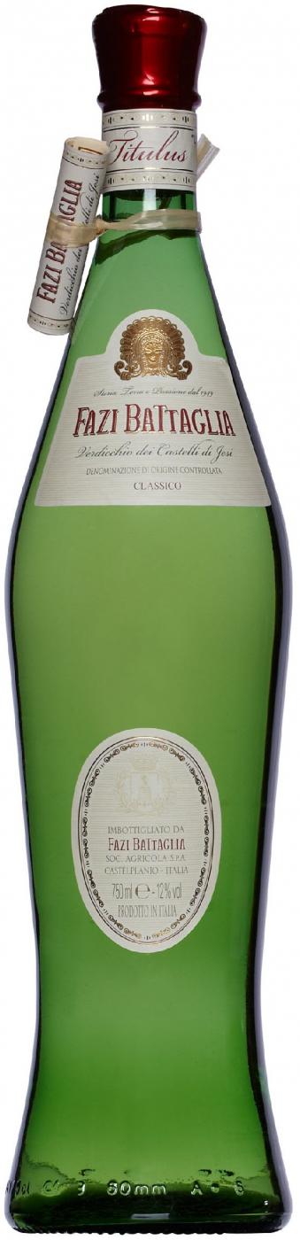 Вино  Fazi Battaglia Titulus Verdicchio dei Castelli di Jesi Classico  Титулус Вердиккио дей Кастелли ди Йези Классико 2014 750 мл