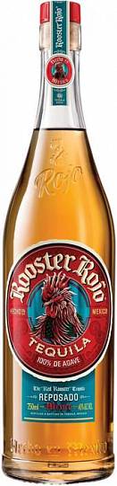 Текила  Rooster Rojo Reposado  1000 мл