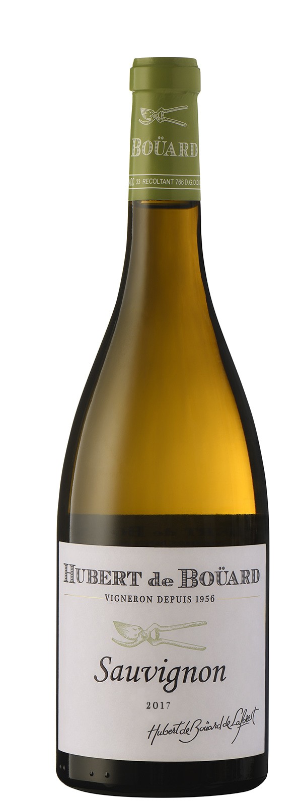 Вино   Hubert de Boüard Sauvignon  Убер де Бойяп Совиньон  2017  750 мл