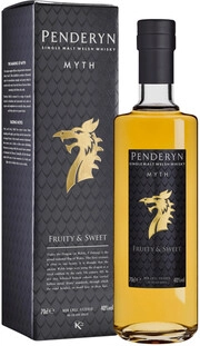 Виски Penderyn Myth gift box  700 мл