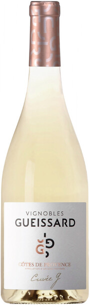 Вино Gueissard  Cuvee g Blanc Cotes de Provence AOP 2021 750 мл