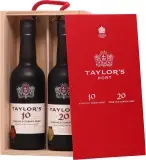 Портвейн Taylor's 20-Year Old Tawny Set Taylors 10 20 in wooden box  375 мл
