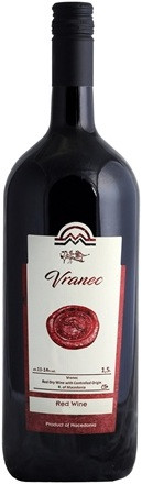 Вино Tikves   Vranec   Вранец  1500 мл