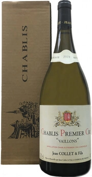 Вино Domaine Jean Collet et Fils  Chablis 1er Cru Vaillons gift box  2019  1500 мл