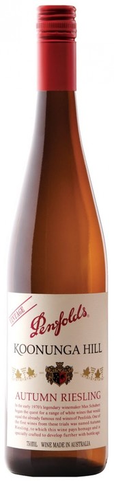 Вино Penfolds  Koonunga Hill Autumn Riesling  Пенфолдс Кунунга Хилл  Отом Рислинг  2019 750 мл