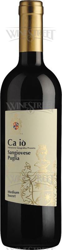 Вино Tinazzi Cadeiò Sangiovese Puglia Medium Sweet Кадеи Санджовезе Пулия IGP 2018 750 мл