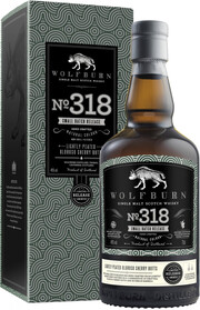 Виски Wolfburn Small Batch № 318  gift in box  700 мл