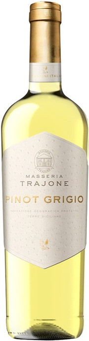 Вино Femar Vini  "Masseria Trajone" Pinot Grigio  Terre Siciliane IGP  750 мл