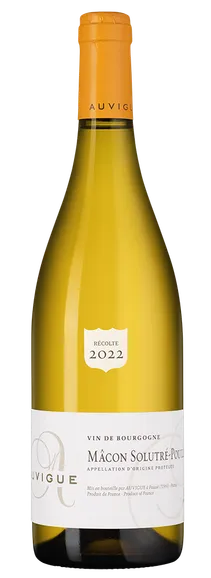 Вино Maison Auvigue Macon-Solutre-Pouilly  2022  750 мл