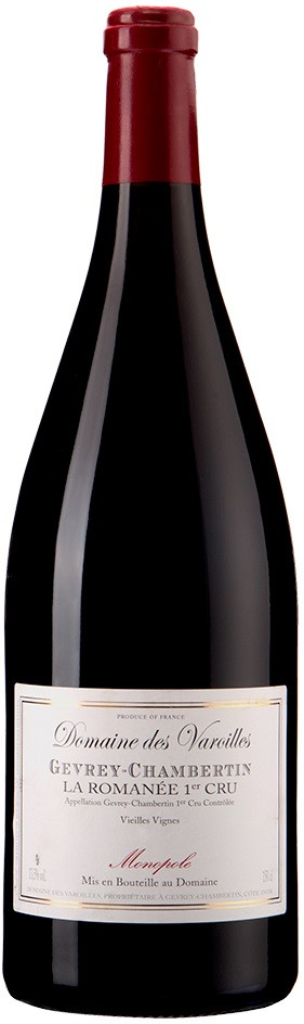 Вино  Domaine de Varoilles Gevrey Chambertin 1-er Cru La Romanee  Домен де Варуай  Жевре-Шамбертен Премье Крю  Ла Романе   2015 1500 мл