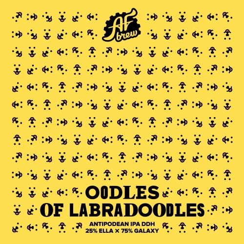 Пиво AF BrewOodles of Labradoodles   АФ Брю Удлз оф Лабродудлз  ж/б  500 мл