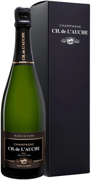 Шампанское  CH. de l'Auche   Brut Selection Blanc de Noirs Champagne  gift box 2015 750 мл 12 %
