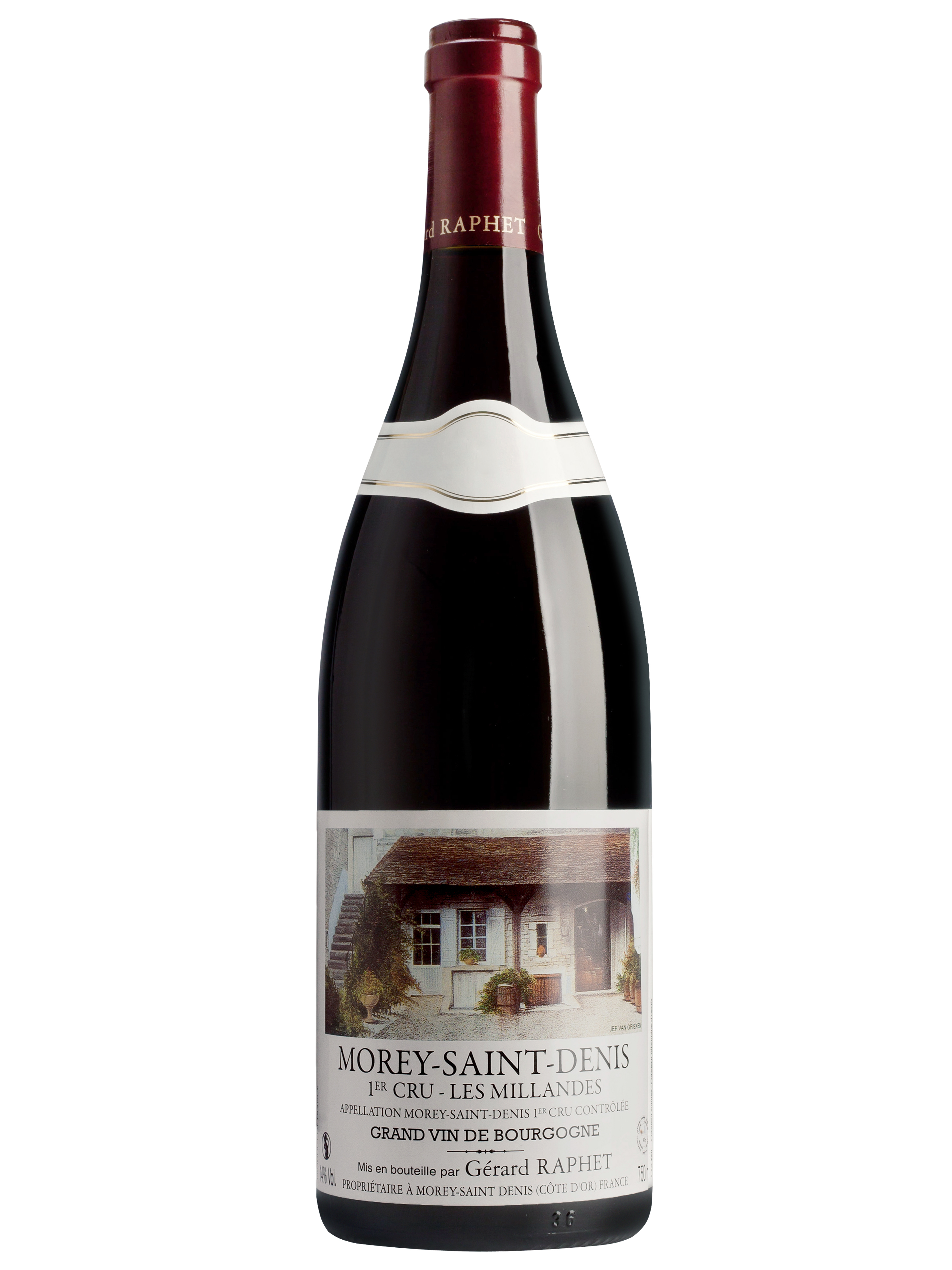 Вино Gérard Raphet Morey-Saint-Denis 1er Cru Les Millandes  2023 750 мл 13%