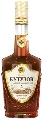 Коньяк  Кутузов Четырехлетний 250 мл