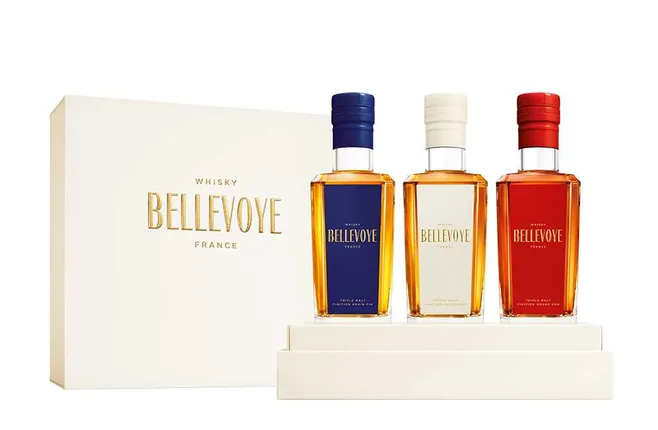 Набор виски  Bellevoye Discovery  3 х  200 мл
