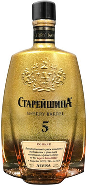 Коньяк  Старейшина Sherry Barrel 5 year  500 мл