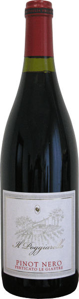 Вино  Il Poggiarello Pinot Nero Perticato Le Giastre  IGT 750 мл
