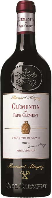 Вино Pessac-Leognan AOC Clementin du Pape Clement Клементен дю Пап Клеман Пессак-Леоньян 2019 750 мл