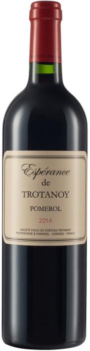 Вино Esperance de Trotanoy Pomerol AOC  2016 750 мл