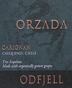 Вино Odfjell Orzada Carignan Одфьель Орзада Кариньньян 2016 750 мл