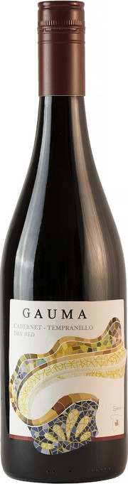 Вино  Gauma Cabernet-Tempranillo Dry Red Tierra de Castilla IGP  2018 750 мл