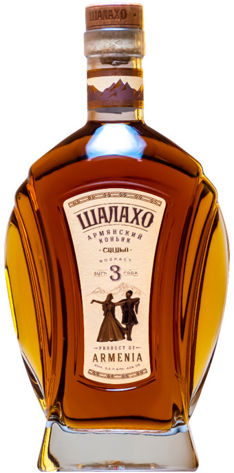 Коньяк Армянский Шалахо 3 года 500 мл