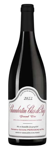 Вино Domaine Gerard Peirazeau & Fils Chambertin Clos de Beze Grand Cru  2022  750 мл