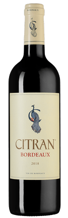 Вино Le Bordeaux de Citran Rouge Bordeaux AOC Ле Бордо де Ситран Руж 2018 750 мл
