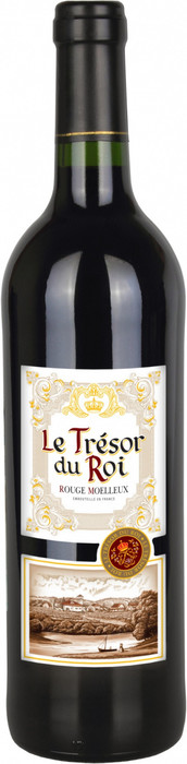 Вино Le Tresor du Roi semi-sweet red  750 мл