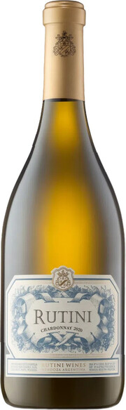 Вино Rutini Chardonnay  Mendoza  Рутини Шардоне  Мендоза 2020 750 мл  13%