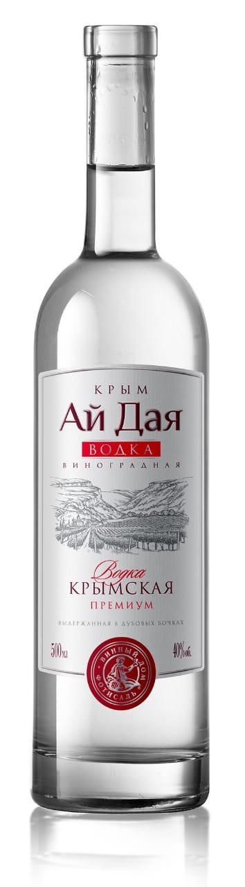 Водка виноградная Ай Дая Крымская  Премиум 500 мл