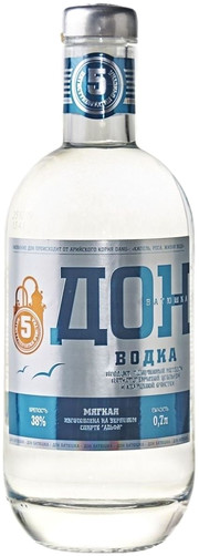 Водка "Дон-Батюшка" Мягкая  500 мл