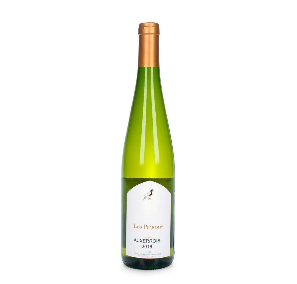 Вино Klingenfus AOC Alsace Auxerrois Les Pinsons  Клингенфус  Эльзас Оксеруа Ле Пинсон  2016 750 мл