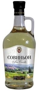 Вино столовое Вино-Гранде Совиньон Сортовая белое полусладкое 750 мл