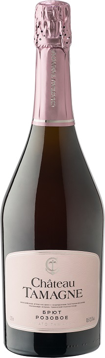 Игристое вино Chateau Tamagne Brut Rose  750 мл