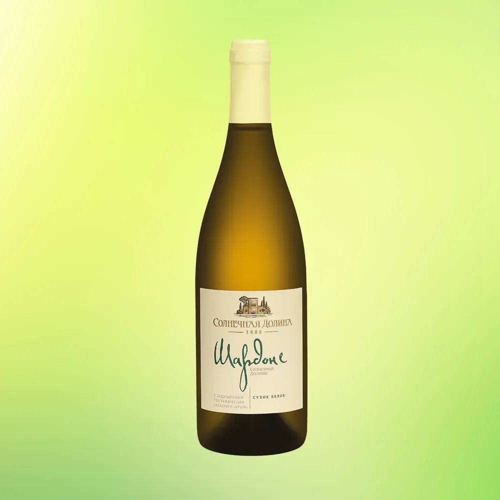 Вино Шардоне Солнечной Долины   750 мл