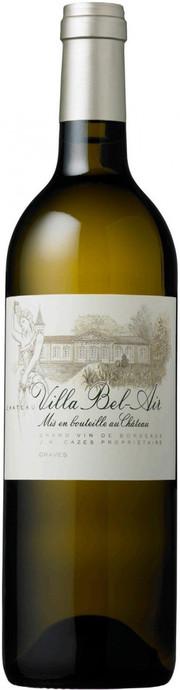 Вино Chateau Villa Bel Air Blanc Graves AOC Шато Вилла Бель Эйр Блан 2016 750 мл