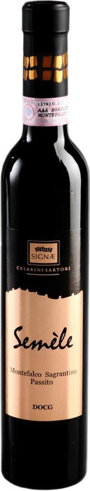 Вино Signae  Semele  Montefalco Sagrantino Passito DOCG  Семеле  Монтефалько Сагрантино Пассито 375 мл